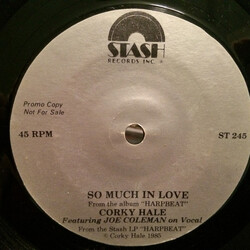 Corky Hale So Much In Love USED VINYL 7INCH 45 RPM PROMO