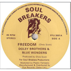 Doley Brothers / Blue Wonders Freedom USED VINYL 7INCH SINGLE STEREO