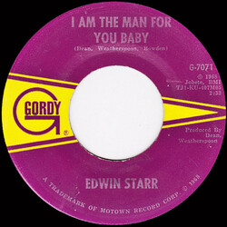 Edwin Starr I Am The Man For You Baby / My Weakness Is You USED VINYL 7INCH 45 RPM SINGLE