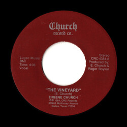 Eugene Church The Vineyard USED VINYL 7INCH 45 RPM SINGLE STEREO