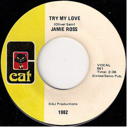 Jamie Ross Try My Love / Time Will Change The Feelin USED VINYL 7INCH 45 RPM
