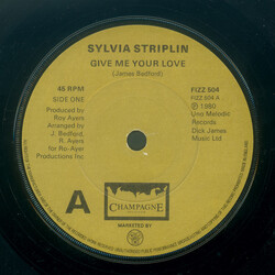 Sylvia Striplin Give Me Your Love USED VINYL 7INCH 45 RPM SINGLE