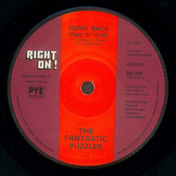 The Fantastic Puzzles Come Back USED VINYL 7INCH 45 RPM