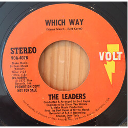 The Leaders (12) Which Way USED VINYL 7INCH 45 RPM PROMO