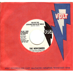 The Newcomers You Put The Sunshine Back In My World USED VINYL 7INCH PROMO 45 RPM