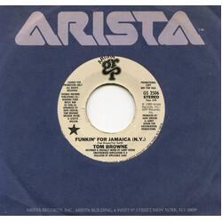 Tom Browne Funkin' For Jamaica USED VINYL 7INCH PROMO STYRENE