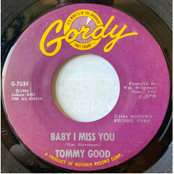 Tommy Good Baby I Miss You / Leaving Here USED VINYL 7INCH 45 RPM