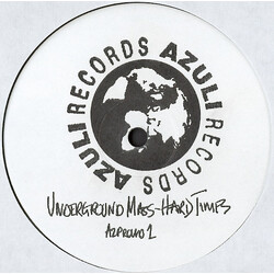 Underground Mass Hard Times USED VINYL 12INCH PROMO