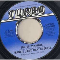Frankie Crocker Confession Of Love / Ton Of Dynamite USED VINYL 7INCH REISSUE