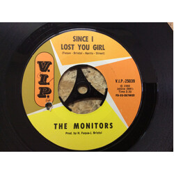 The Monitors Since I Lost You Girl / Don't Put Off Till Tomorrow What You Can Do Today USED VINYL 7INCH 45 RPM SINGLE STYRENE