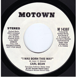 Carl Bean I Was Born This Way USED VINYL 7INCH 45 RPM PROMO STYRENE STEREO