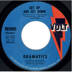 The Dramatics Get Up And Get Down USED VINYL 7INCH 45 RPM STYRENE