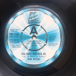 Mira Waters You Have Inspired Me USED VINYL 7INCH 45 RPM SINGLE PROMO