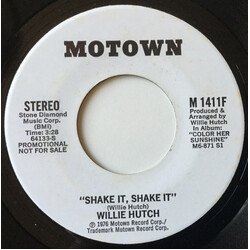 Willie Hutch Shake It, Shake It USED VINYL 7INCH 33 S RPM PROMO STEREO MONO