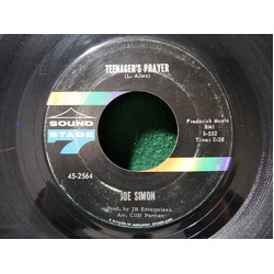 Joe Simon Teenager's Prayer / Long Hot Summer USED VINYL 7INCH 45 RPM SINGLE