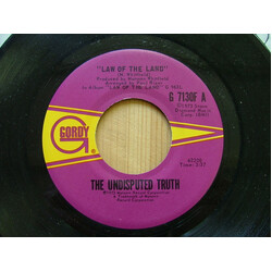 Undisputed Truth (2) Law Of The Land / Just My Imagination (Running Away With Me) USED VINYL 7INCH 45 RPM SINGLE