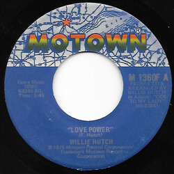 Willie Hutch Love Power / Talk To Me USED VINYL 7INCH 45 RPM SINGLE