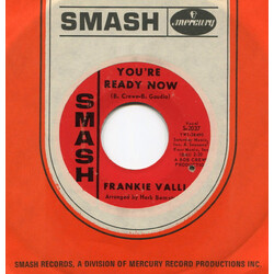 Frankie Valli You're Ready Now / Cry For Me USED VINYL 7INCH 45 RPM SINGLE STYRENE
