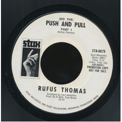 Rufus Thomas (Do The) Push And Pull USED VINYL 7INCH SINGLE 45 RPM PROMO