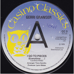 Gerri Granger / Reparata And The Delrons / James & Bobby Purify I Go To Pieces / Panic / Shake A Tail Feather USED VINYL 7INCH PROMO 45 RPM