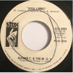 Booker T & The MG's Soul-Limbo USED VINYL 7INCH 45 RPM PROMO