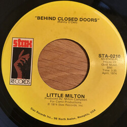 Little Milton Behind Closed Doors USED VINYL 7INCH 45 RPM SINGLE