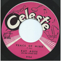 Ray Agee Peace Of Mind / Faith USED VINYL 7INCH 45 RPM SINGLE