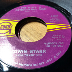 Edwin Starr I'm Still A Struggling Man USED VINYL 7INCH 45 RPM SINGLE PROMO STYRENE