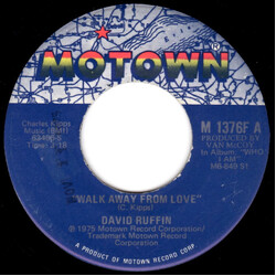 David Ruffin Walk Away From Love USED VINYL 7INCH 45 RPM SINGLE STEREO