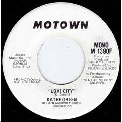 Kathe Green Love City USED VINYL 7INCH 45 RPM SINGLE PROMO STEREO MONO