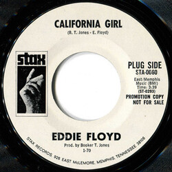 Eddie Floyd California Girl USED VINYL 7INCH 45 RPM PROMO