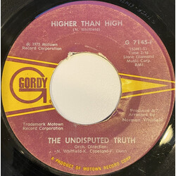 Undisputed Truth (2) Higher Than High USED VINYL 7INCH 45 RPM SINGLE