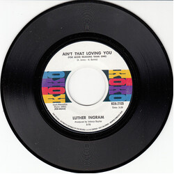 Luther Ingram Ain't That Loving You (For More Reasons Than One) / Home Don't Seem Like Home USED VINYL 7INCH 45 RPM SINGLE STYRENE