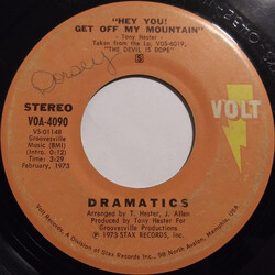 The Dramatics Hey You! Get Off My Mountain / The Devil Is Dope USED VINYL 7INCH 45 RPM STEREO