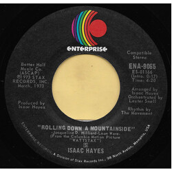 Isaac Hayes (If Loving You Is Wrong) I Don't Want To Be Right / Rolling Down A Mountainside USED VINYL 7INCH 45 RPM