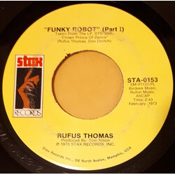 Rufus Thomas Funky Robot USED VINYL 7INCH 45 RPM SINGLE