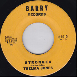 Thelma Jones Stronger USED VINYL 7INCH 45 RPM