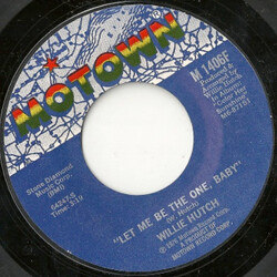 Willie Hutch Let Me Be The One / She's Just Doing Her Thing USED VINYL 7INCH 45 RPM