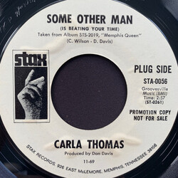 Carla Thomas Some Other Man (Is Beating Your Time) / Guide Me Well USED VINYL 7INCH SINGLE PROMO