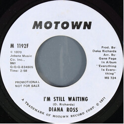 Diana Ross I'm Still Waiting USED VINYL 7INCH 45 RPM SINGLE PROMO