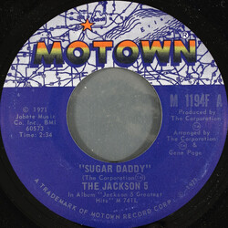 The Jackson 5 Sugar Daddy USED VINYL 7INCH 45 RPM SINGLE