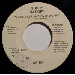 Switch (6) Love Over And Over Again USED VINYL 7INCH 45 RPM PROMO