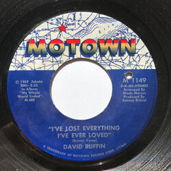 David Ruffin I've Lost Everything I've Ever Loved USED VINYL 7INCH 45 RPM