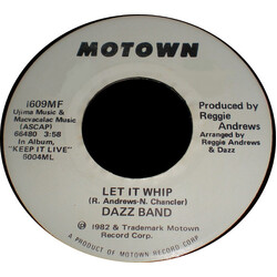 Dazz Band Let It Whip USED VINYL 7INCH 45 RPM SINGLE PROMO
