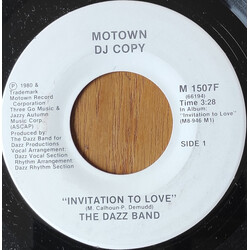 Dazz Band Invitation To Love USED VINYL 7INCH 45 RPM SINGLE PROMO