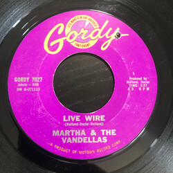 Martha Reeves & The Vandellas Live Wire USED VINYL 7INCH 45 RPM SINGLE