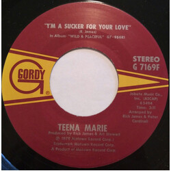 Teena Marie I'm A Sucker For Your Love USED VINYL 7INCH 45 RPM SINGLE STEREO