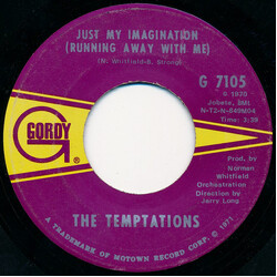 The Temptations Just My Imagination (Running Away With Me) USED VINYL 7INCH 45 RPM SINGLE