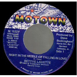 Bettye Lavette Right In The Middle (Of Falling In Love) USED VINYL 7INCH