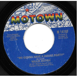 Willie Hutch We Gonna Have A House Party USED VINYL 7INCH 45 RPM